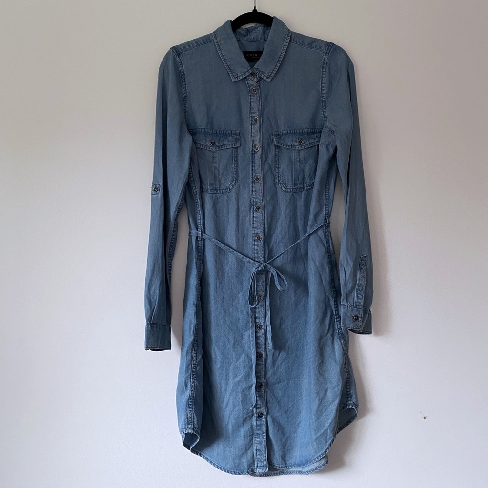 2016 Denim by Parasuco Lightwash Lyocell Shirtdress